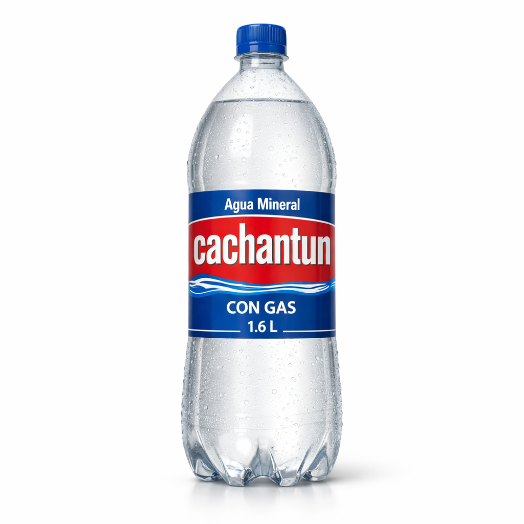 Agua Mineral Con Gas 1.6L