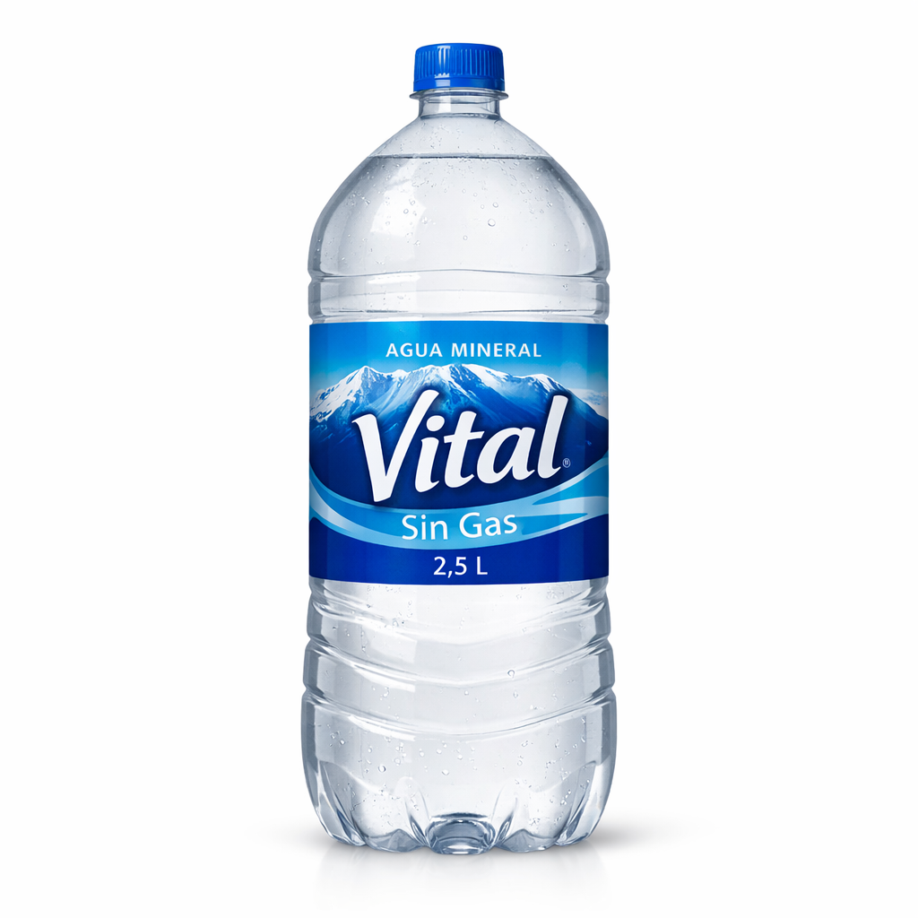Agua Mineral Sin Gas 2.5L