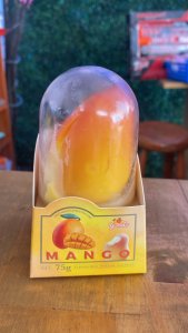 Helado viral mango